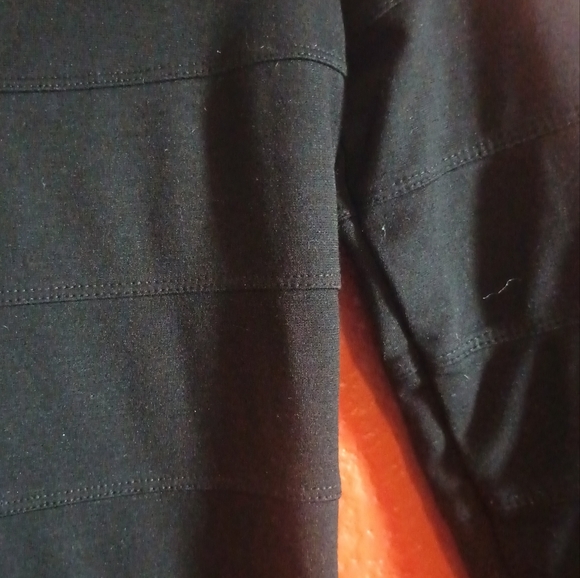 Juicy Couture black scoop neck long sleeve dress - Picture 6 of 9